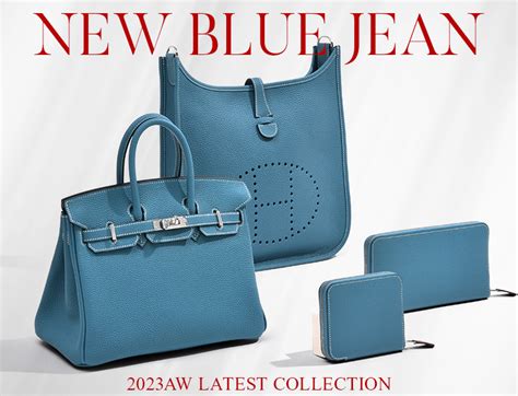 hermes new blue jean